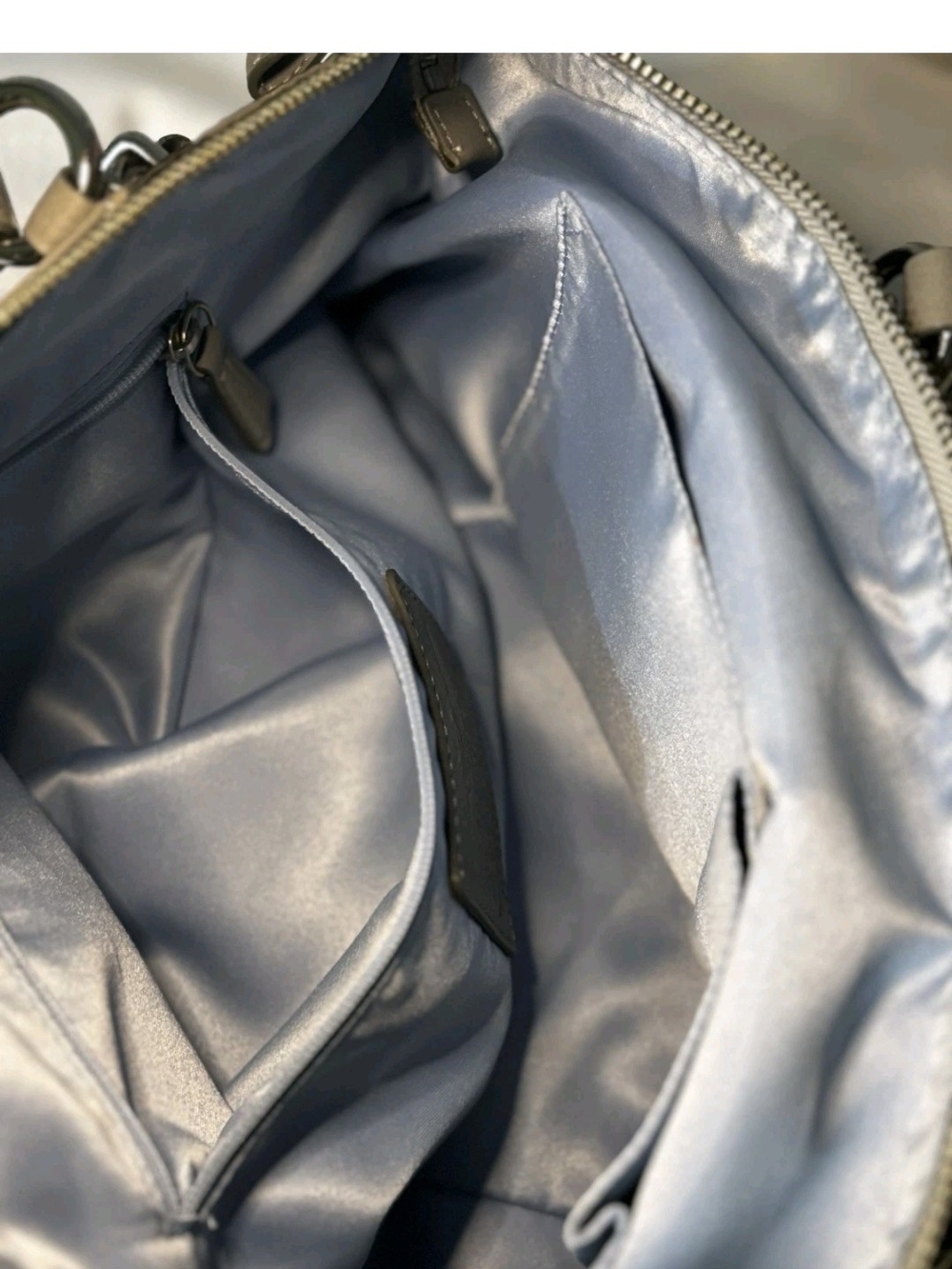 COACH EUC! Signature Madison Sophia Clover Satchel and matching Ziparound Wallet - Picture 10 of 16